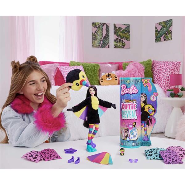 Лялька Barbie Cutie Reveal Друзі з джунглів Тукан (HKR00)