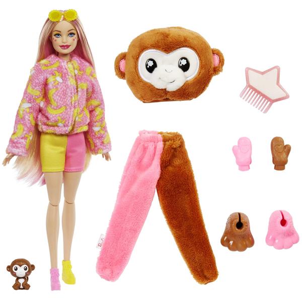 Лялька Barbie Cutie Reveal Друзі з джунглів Мавпеня (HKR01)