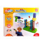 Набір для складання Edu-Toys Гірка-зигзаг з інструментами 54 деталі (JS021)
