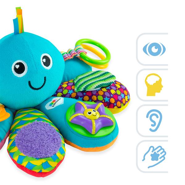М'яка іграшка Lamaze Восьминіг із прорізувачем (L27206)