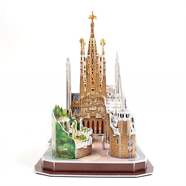 3D пазл CubicFun City Line Барселона (MC256h)