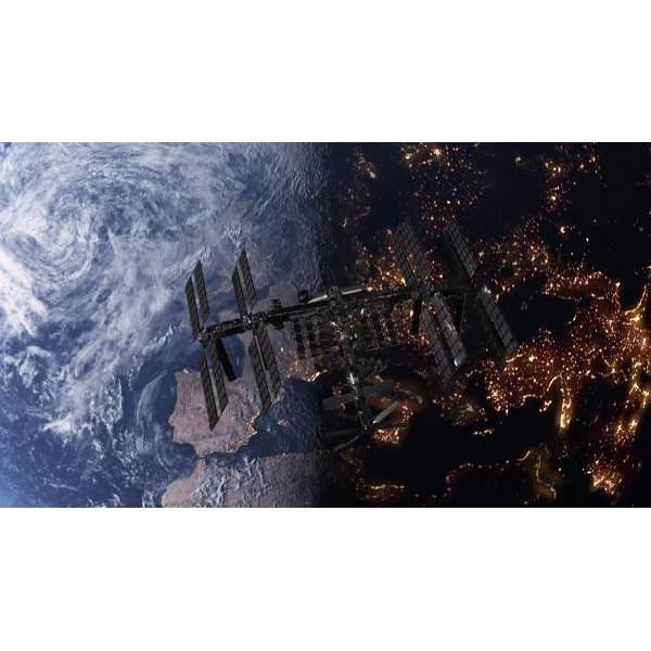 Колекційна модель-конструктор Metal Time Astronaut's Lodge Космічна станція МКС механічна (MT017)