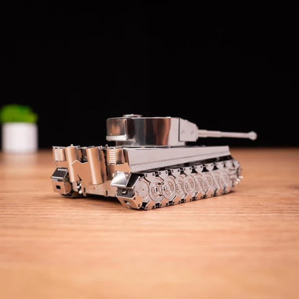 Колекційна модель-конструктор Metal Time Ponderous Panzer Heavy Tank Важкий танк Тигр (MT020)