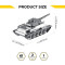 Колекційна модель-конструктор Metal Time Танк T-34/85 (MT071)