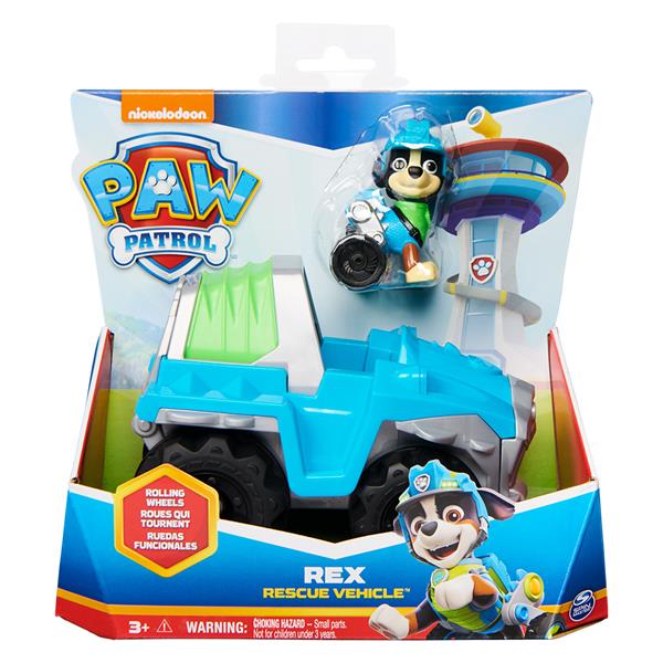 Ігровий набір Paw Patrol Рятувальний автомобіль із водієм Рексом (SM16775/2886)