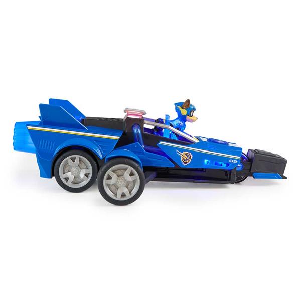 Ігровий набір Paw Patrol Щенячий патруль у кіно 2 Поліцейський автомобіль-трансформер Гончика делюкс (SM17732/7887)