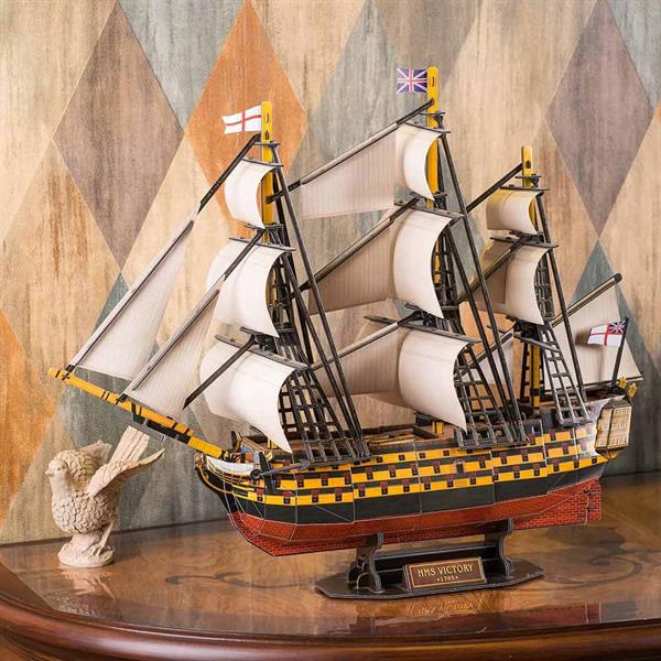 3D пазл CubicFun Корабель HMS Victory (T4019h)