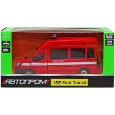 Машинка "Автопром: Ford Transit Fire Dept"