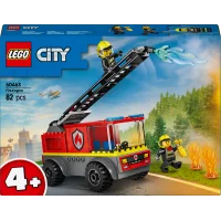 Конструктор LEGO City Пожежна машина з драбиною 82 деталі (60463)